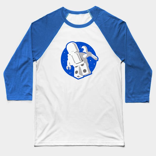 Space Repairs Baseball T-Shirt by WayBack